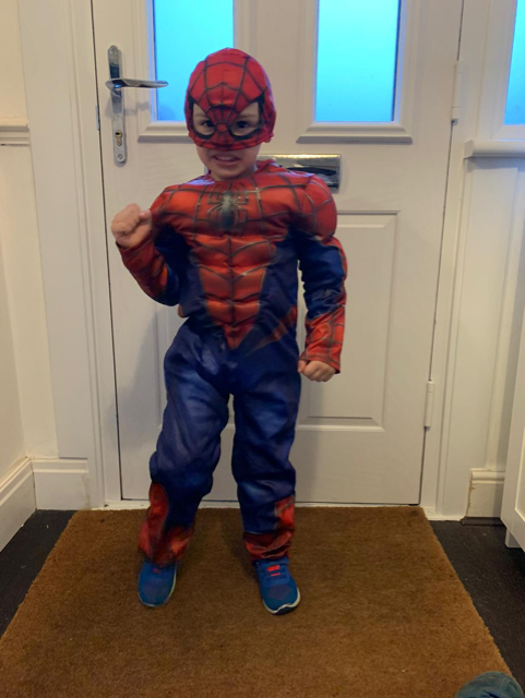 Spiderman living in London