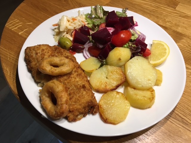 British food when studying English